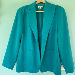 Teal blazer - perfect for spring and summer!